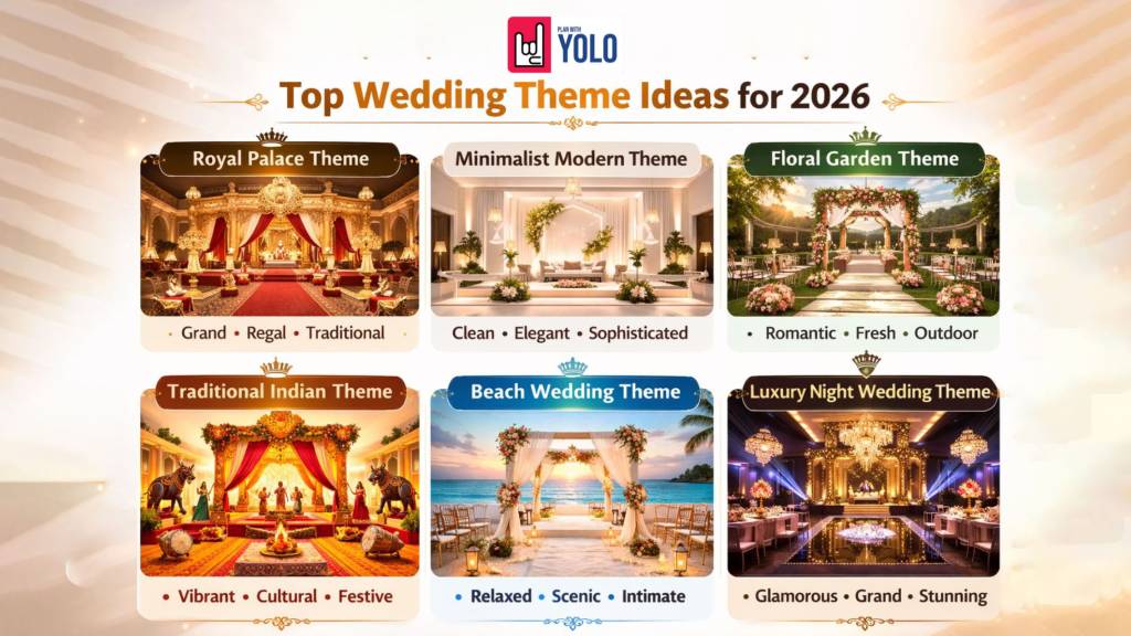 Top Wedding Theme Ideas for 2026
