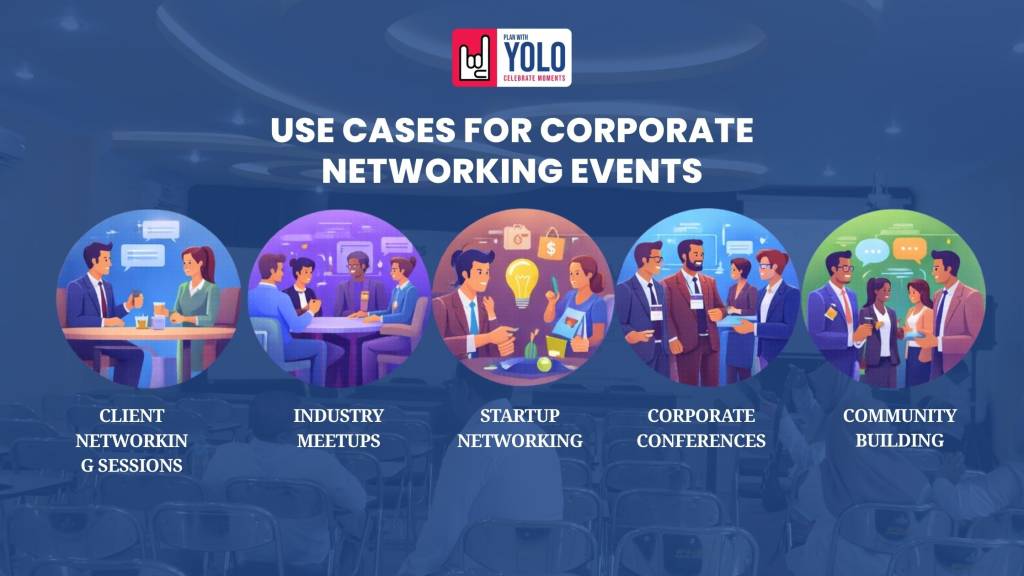 How to Plan Corporate Networking Events That Actually Build Business Relationships - Corporate networking events Use Cases for Corporate Networking Events
