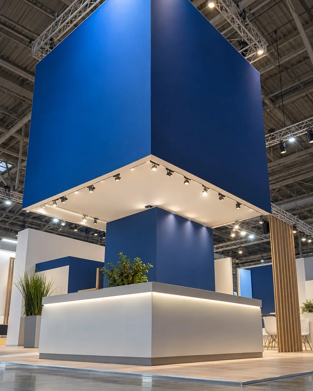 Expo stall branding tower