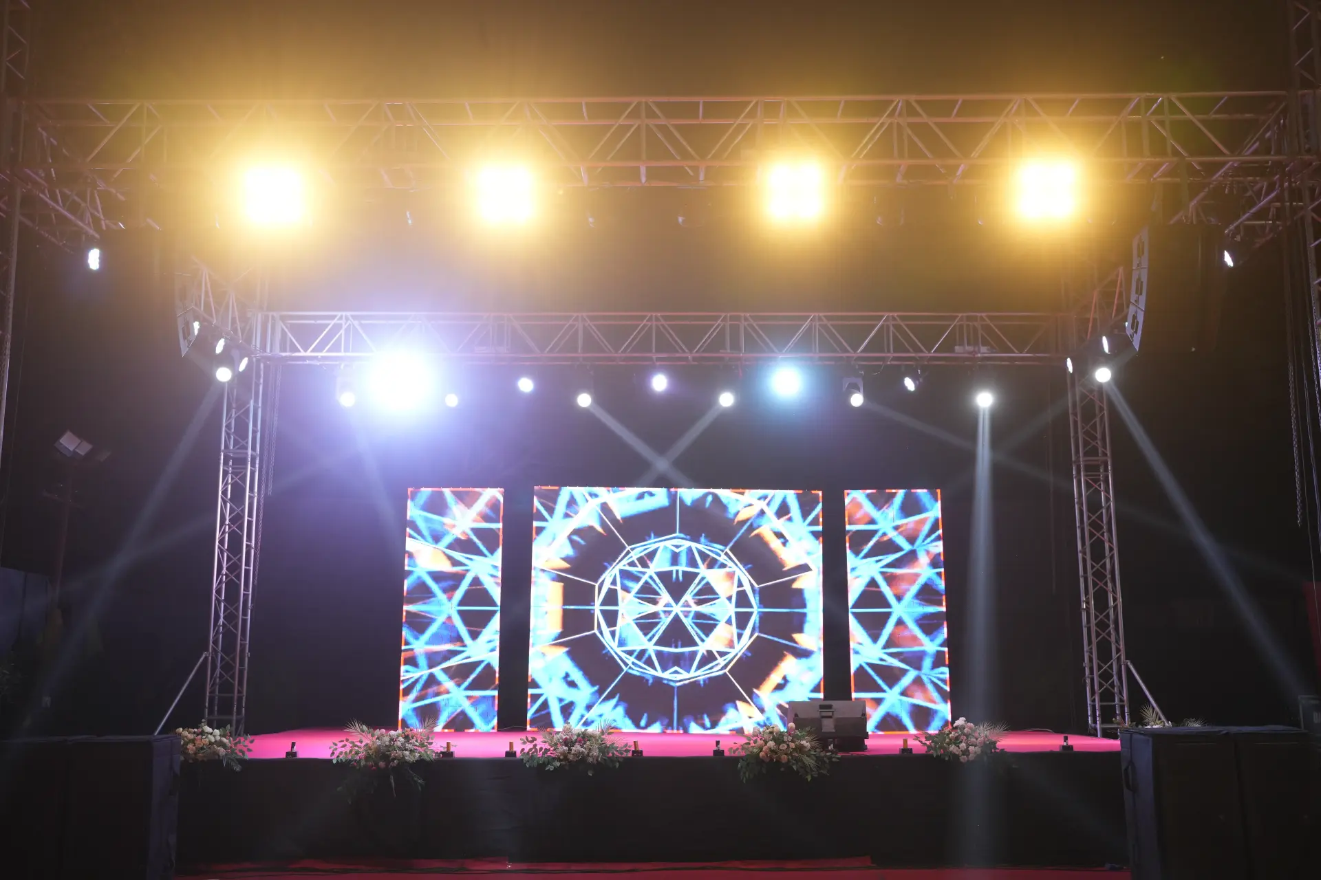Led stage spotlights